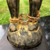 Solomon Islands Santa Cruz Finely Hand Carved Conical Head "Duka" Figure, 1925