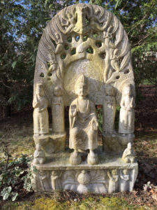 Carved Stone Buddha