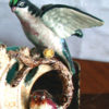French majolica "Perching Birds" bowl or Planter