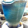 Blue jewel-colored bowl Mizubachi