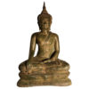 Bronze Buddha Calling Earth to Witness