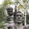 Bronze "Coming Generation", Sculptor Koga Tadao