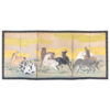 Antique Screen 8 Stunning Steeds - Life like Horses from the 19thc