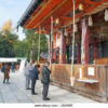 Shinto bells in situ