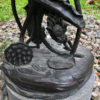 Bronze Art Nouveau Garden Lantern