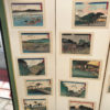 Vintage Hiroshige "Tokaido Road" Screen Byobu