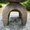 small antique stone tea garden yukimi lantern