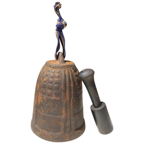 Medium temple bell and striker