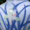 Blue Fukagawa Iris Vase