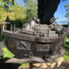 Bronze treasure boat