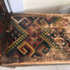 Native American Painted Wood Bench