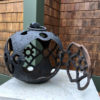 "Moon Form" Garden Ball Lantern With 84 Inch Chain