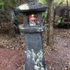 Antique "Arts & Crafts" Stone Pathway Lantern