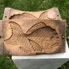 Cherry Wood "Fish" Mold- rare collectible