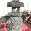 Rare Green Stone "Spirit Mountain" Lantern, Hand Carved one-of-a-kind