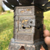 Antique "Mini" Lantern with Double Doors, Scarce Size, Fine Details
