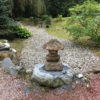"Spirit Mountain" Stone Lantern Hand Carved Organic Natural Style