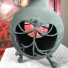 Bronze Art Nouveau "Organic Gourd" Lantern