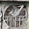 Tea House Bronze BIRDS & DRAGONFLIES Garden Lantern, 100 Yrs Old