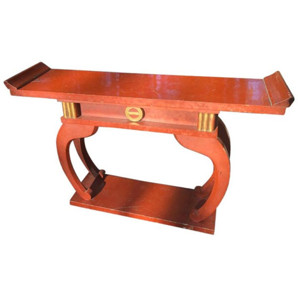 Shinto Red Lacquered Altar Table