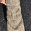 Massive Hand Carved Stone "Human Effigy" Figure Sculpture