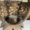 Antique Gilt "Openwork" Temple Lantern