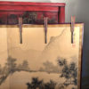 Six Lacquered Makie Byobu Screen Accents
