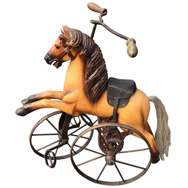 Antique American Horse Tricyle