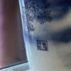 Tall Monumental Hand painted Blue & White Palace Vases