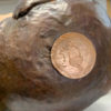 Japanese Antique Folk Tanuki Hand Wrought Bronze & Copper