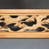 Antique Hand Carved "Flying Crane & Trees" Screen