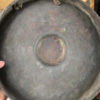 ig Antique Hand Cast Bronze Garden Gong