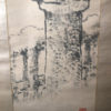 "Beautiful Lantern" Fine Hand Painted Scroll Signed and Boxed