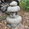 Japanese Antique Stone "Tea Garden" Spirit Lantern, One-of-a-Kind