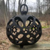 Antique "Butterfly Wings" Globe Lantern