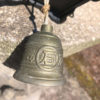 Japanese Large Antique "Mountain Lantern" and Wind Chime