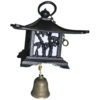 Japanese Large Antique "Mountain Lantern" and Wind Chime