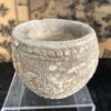 China Antique Stone "Flowers" Cachepot