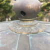 Antique Bronze "Imperial Chrysanthemum" Garden Lantern
