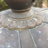 Antique Bronze "Imperial Chrysanthemum" Garden Lantern