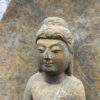 Old Garden Stone Guan Yin Buddha