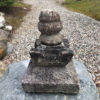Japan Ancient Stone Stupa Garden Ornament Represents Worldly Elements