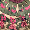 China Antique Vibrant Colors Hand Sewn Skirt Textile