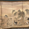 Japanese 20 Horses Fine Antique Six-Panel Screen, Edo Period