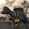 Japanese Big Old "Koi" Fish Lighting Lantern