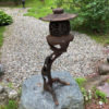 Japanese Fine Antique "Tree" Tea Garden Lantern, Natural and Early Form