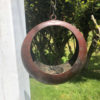 Antique Red Bronze "Full Moon" Lantern Planter