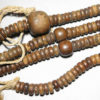 Japanese Rosewood Temple Mala Prayer Beads 800 beads, 19th Century