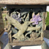 "Birds And Dragonfly" Hand Cast Lanterns