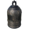 Japanese Big Antique Bronze Bell with Bold Sound